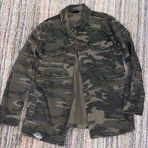 Topshop camouflage jacket